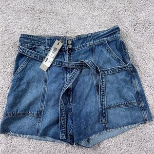 Denim Blue Women's Shorts